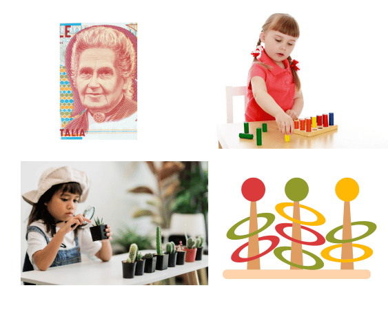 El método Montessori y la educación a través del juego