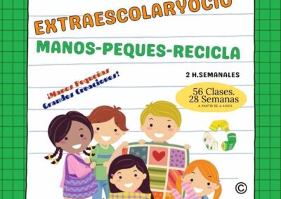 Metodo Extraescolar de Manualidades con Material reciclado