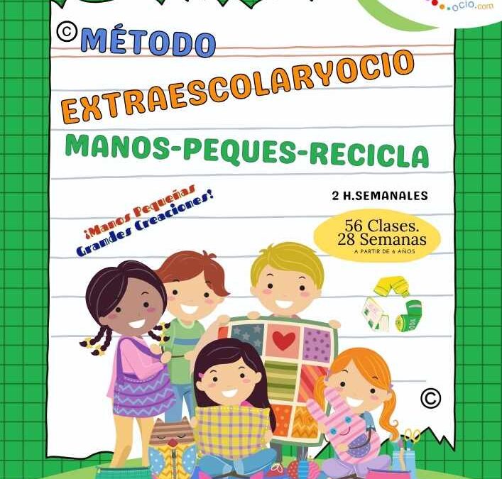 Metodo Extraescolar de Manualidades con Material reciclado