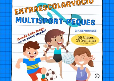 Metodo extraescolar de Multideporte » Multisport-Peque»