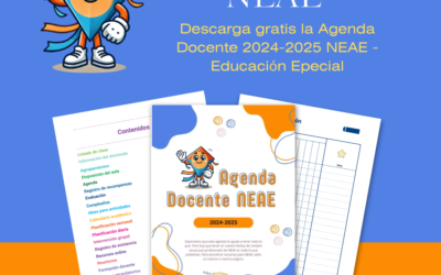 Agenda docente NEAE 2024-2025: para la educación especial