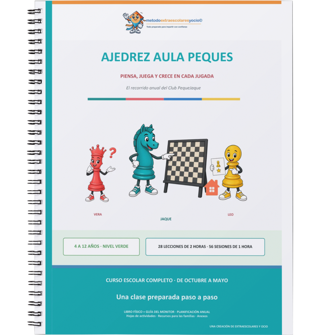 Portada de Ajedrez Aula Peques