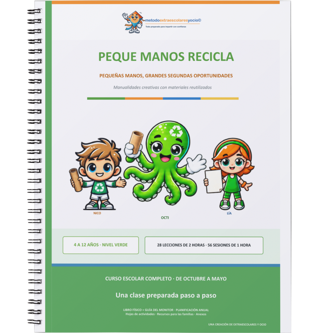 Portada de Peque Manos Recicla
