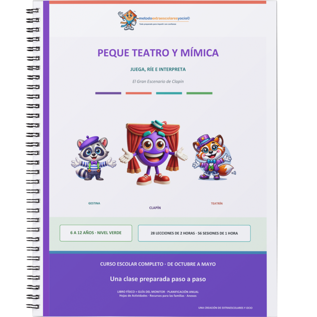 Portada de Peque Teatro y Mímica