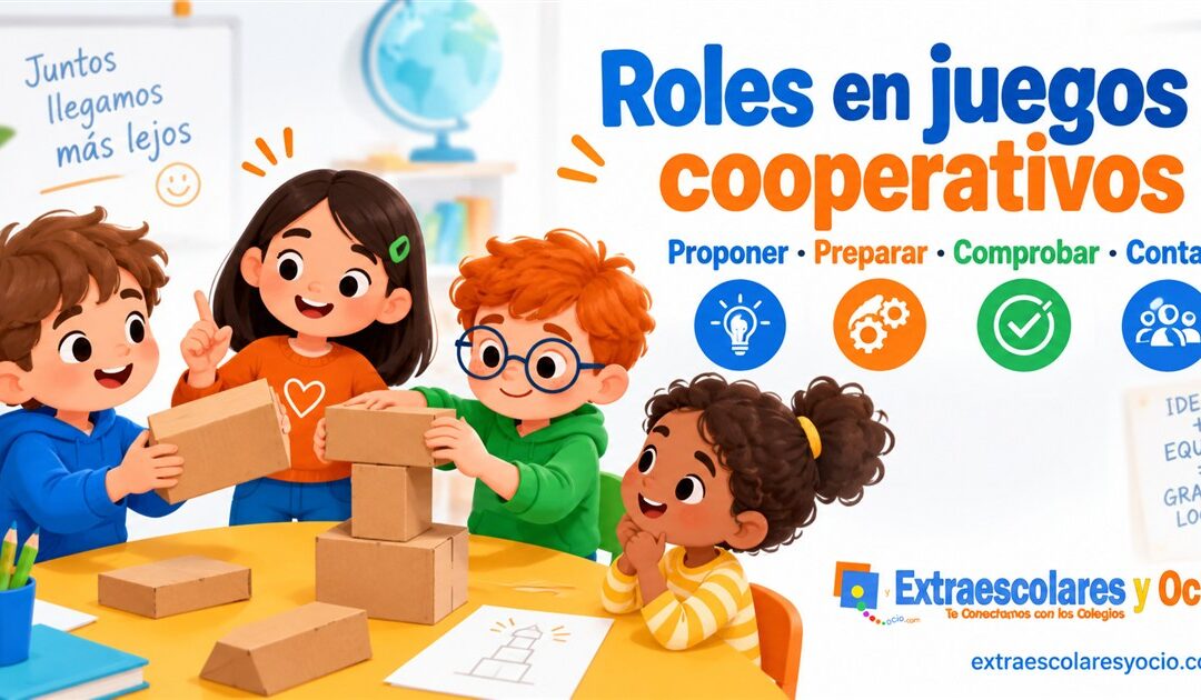 Cómo repartir roles en juegos cooperativos sin dejar a nadie mirando